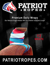 Load image into Gallery viewer, Premium Dally Wraps USA Patriot Pack, Red White &amp; Blue, 12 Pack