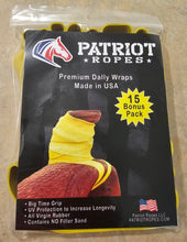 Load image into Gallery viewer, Premium Dally Wraps 15 Pack Golden Yellow