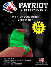 Load image into Gallery viewer, Premium Dally Wraps 15 Pack Neon Green