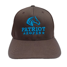 Load image into Gallery viewer, Brown &amp; Teal Flexfit Hat