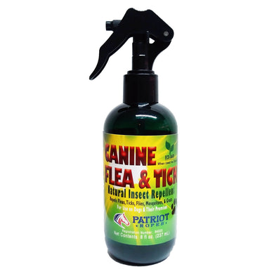 Canine Flea & Tick Natural Insect Repellent 8 oz