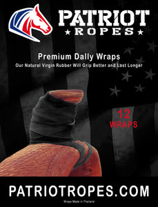 Premium Dally Wraps 12 Pack Black