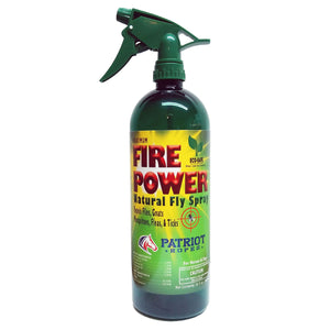 Maximum Firepower Natural Fly Spray & Insect Repellent 32 oz