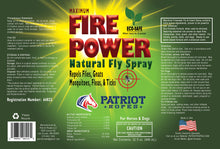 Load image into Gallery viewer, Maximum Firepower Natural Fly Spray &amp; Insect Repellent 32 oz
