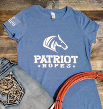 Load image into Gallery viewer, Blue Women&#39;s Patriot Ropes T-Shirt