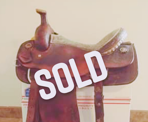 Preowned 15.5" Corriente Roping Saddle $650.00